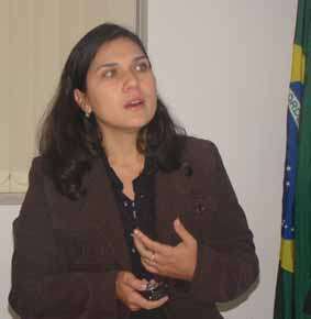 Dra. Fabiana C. de Sousa, da Gerência-Geral de Tecnologia em Serviços de Saúde (Anvisa)